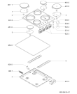 Схема №1 845 321 85 с изображением Затычка для плиты (духовки) Whirlpool 481244039999