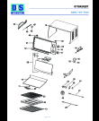 Схема №1 BS 5 с изображением Термопредохранитель для плиты (духовки) DELONGHI RY1039
