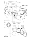 Схема №2 AWOD4605 (F091433) с изображением Наставление для стиралки Indesit C00365880