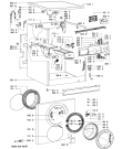 Схема №2 AWO/D 1208 с изображением Обшивка для стиральной машины Whirlpool 481245310605