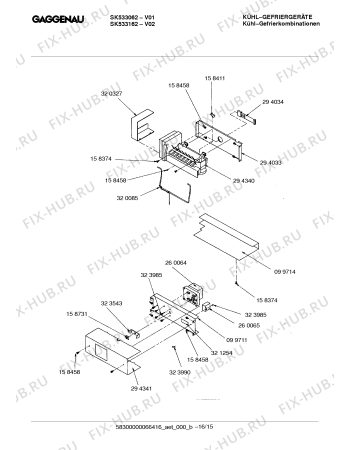 Схема №13 SK534163 с изображением Конденсатор для холодильника Bosch 00169994