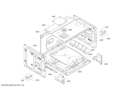 Схема №5 HB86K575 с изображением Панель управления для духового шкафа Siemens 00711196