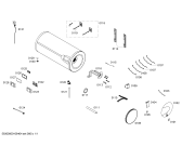 Схема №1 DG80141TI Siemens с изображением Крышка для электроводонагревателя Siemens 00496525