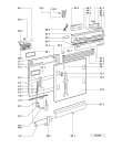 Схема №1 GSI 4633/1 SW с изображением Панель для посудомойки Whirlpool 481245379816