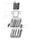 Схема №4 ADPU 2004 WH с изображением Шланг (трубка) для посудомойки Whirlpool 482000032415
