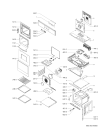Схема №1 BLZV4002 IN с изображением Обшивка для плиты (духовки) Whirlpool 481245319349