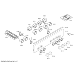 Схема №4 HLN323120R с изображением Ручка конфорки для духового шкафа Bosch 00604520