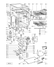 Схема №2 ADP 950/3 WH с изображением Панель для посудомойки Whirlpool 481245370374