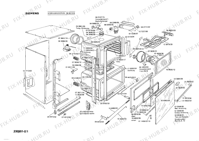 Схема №1 HE6432K с изображением Переключатель для плиты (духовки) Siemens 00019905