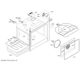 Схема №6 HEN634053 с изображением Ручка управления духовкой для духового шкафа Bosch 00429030