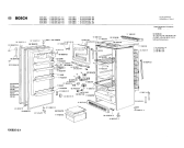 Схема №2 0700254276 KSR2610 с изображением Внутренняя дверь для холодильной камеры Bosch 00230556