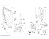 Схема №5 SMS63E32GB AquaStar с изображением Передняя панель для посудомойки Bosch 11007829