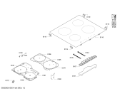 Схема №2 EH611TA16E Multiplex с изображением Стеклокерамика для духового шкафа Siemens 00686500