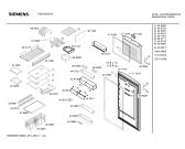 Схема №2 KS36U630 с изображением Дверь для холодильной камеры Siemens 00241818