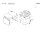 Схема №2 HB352254 с изображением Стеклянная полка для плиты (духовки) Siemens 00204663