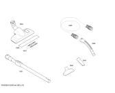 Схема №3 BX32131 BOSCH BX3 hepa 2100 W с изображением Корпус для электропылесоса Bosch 00667202