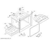 Схема №3 HBN301E6T с изображением Панель управления для духового шкафа Bosch 11002404