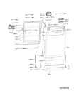 Схема №4 ADP 560 WH с изображением Запчасть для электропосудомоечной машины Whirlpool 481010437474