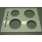 Керамическая поверхность для плиты (духовки) Zanussi 50298349007 50298349007 для Zanussi Electrolux ZKS5010W1