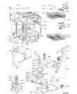 Схема №2 ADGR 9330 с изображением Обшивка для посудомойки Whirlpool 480140102252