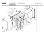 Схема №5 SL34231SK с изображением Передняя панель для посудомойки Siemens 00350192