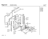 Схема №5 HCA250 с изображением Хомут для плиты (духовки) Bosch 00038713