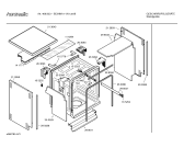 Схема №3 SE2HNA1 Art:409/233 с изображением Передняя панель для посудомойки Bosch 00353706