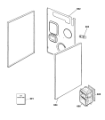 Схема №2 BD32BT (F045310) с изображением Обшивка для электропечи Indesit C00196317