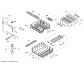 Схема №4 SMS58N68IL, ActiveWater 6l Made in Germany с изображением Передняя панель для посудомоечной машины Bosch 00745374