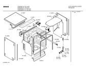 Схема №5 SGS8402EU Exklusiv с изображением Передняя панель для электропосудомоечной машины Bosch 00352094