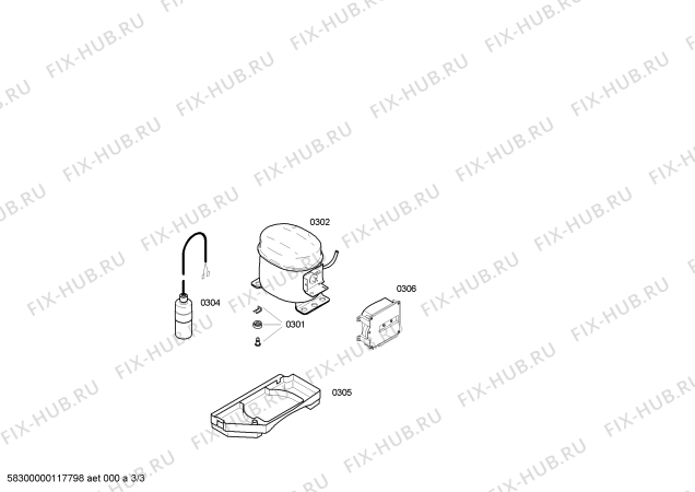 Схема №1 K5744X6GB с изображением Рамка для холодильной камеры Bosch 00439170