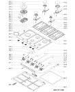 Схема №2 KHMP5 77510 с изображением Запчасть для плиты (духовки) Whirlpool 481010770862