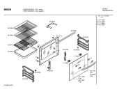 Схема №5 HBN9122GB с изображением Панель управления для плиты (духовки) Bosch 00434819