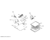 Схема №4 HL58259EU с изображением Фронтальное стекло для духового шкафа Siemens 00475954