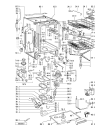 Схема №2 GSI 4753/TW/SW с изображением Панель для посудомоечной машины Whirlpool 481245379678