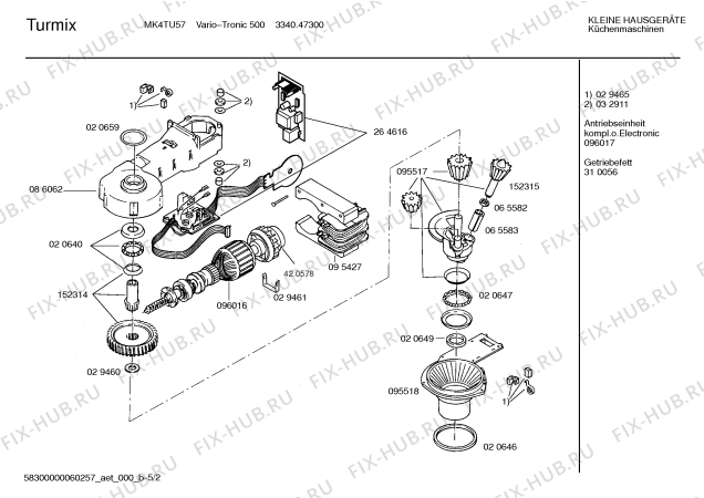 Схема №4 MUM4523 Profi 45 Microtronic с изображением Модуль для кухонного измельчителя Bosch 00095425