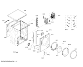 Схема №5 WLK202C01W Maxx 6.2 с изображением Модуль управления, запрограммированный для стиральной машины Bosch 11027672