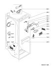 Схема №8 ASS20FWWI4 с изображением Ящичек для холодильной камеры Whirlpool 480132103147
