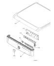 Схема №3 IDVA835EU (F068768) с изображением Декоративная панель для стиральной машины Indesit C00512630