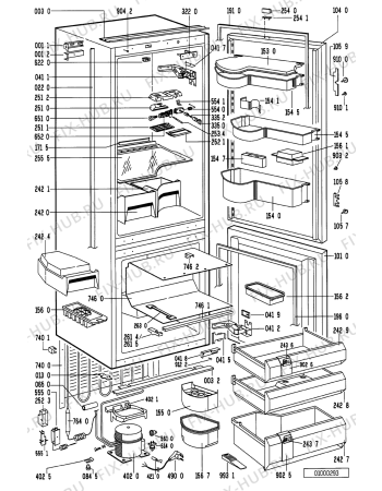 Схема №1 IK 303 N/L WS с изображением Электрокомпрессор для холодильной камеры Whirlpool 481236038559