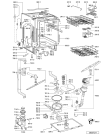 Схема №1 ADG 8517/1 NB -n.pro с изображением Панель для посудомоечной машины Whirlpool 480140100666