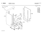 Схема №4 SMU2030 с изображением Передняя панель для посудомоечной машины Bosch 00286000