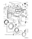 Схема №2 AWV 619/M с изображением Обшивка для стиральной машины Whirlpool 481245212387