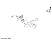 Схема №5 B14P42N0 с изображением Панель управления для электропечи Bosch 00669185