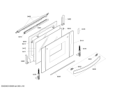 Схема №5 3HT558A с изображением Набор кнопок для духового шкафа Bosch 00427145