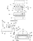 Схема №5 AAV8000AGW (F092060) с изображением Пружина для посудомойки Indesit C00374214