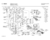 Схема №1 SN25607 с изображением Передняя панель для посудомоечной машины Bosch 00286703