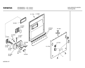 Схема №5 SE53600GB с изображением Панель управления для посудомоечной машины Siemens 00360563