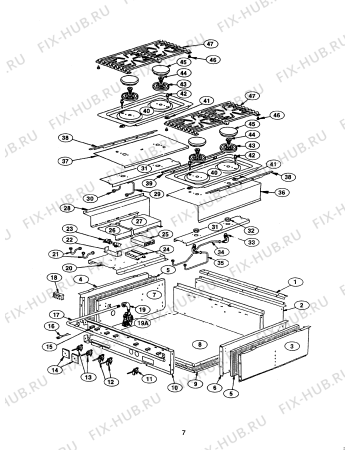 Схема №37 PCS364GLUS с изображением Скоба для духового шкафа Bosch 00411288