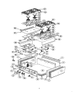 Схема №37 PCS364GLUS с изображением Чехол для плиты (духовки) Bosch 00484701